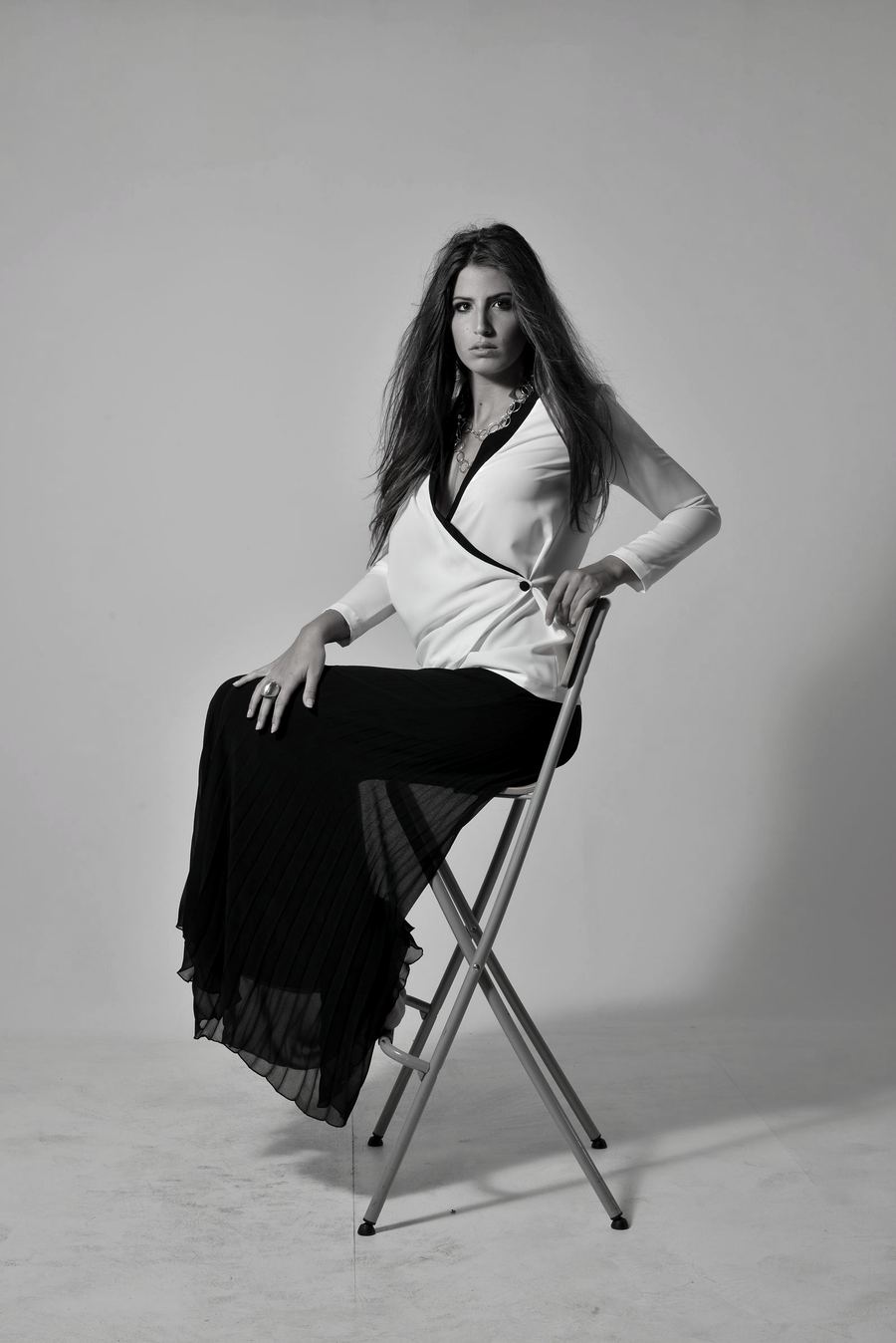 Studio portrait of a She Rises client